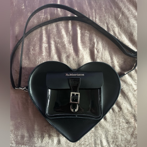 Dr. Martens Handbags - Dr. Martens Heart Shaped Leather Backpack